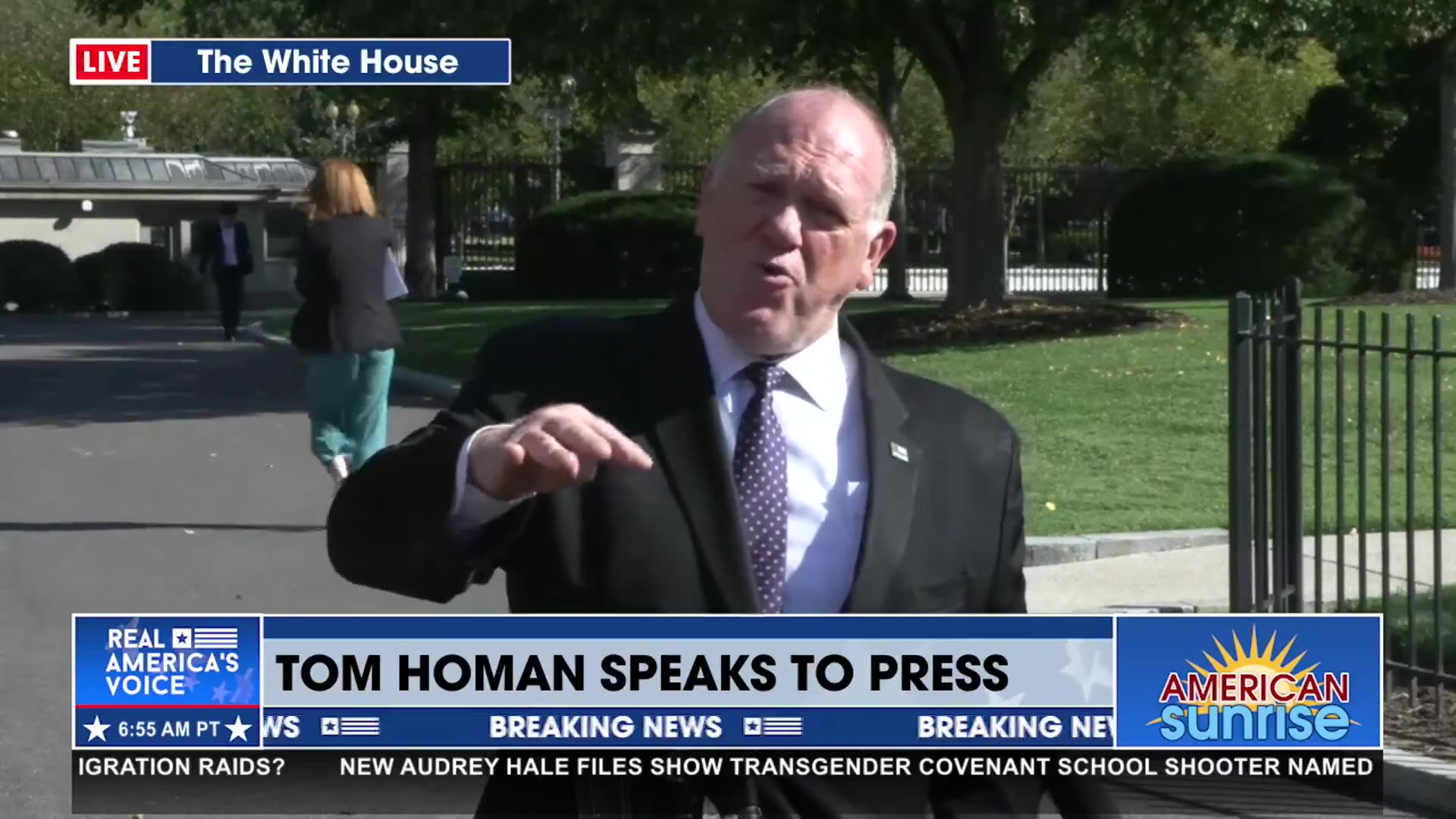 HOMAN: THEYRE ENFORCING LAWS, PERIOD.