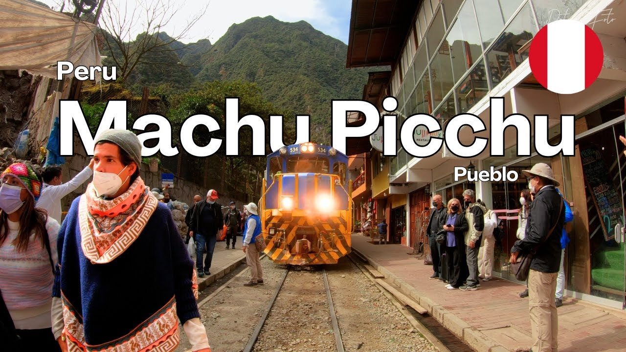 MACHU PICCHU Walking tour | Binaural Sound | PERU | 4K UHD 60fps