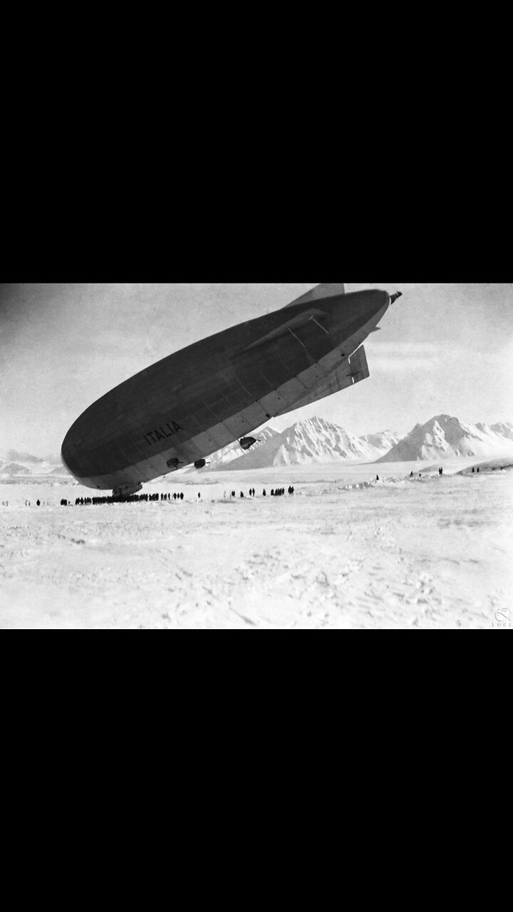 Airships were the preferred method of traveling
