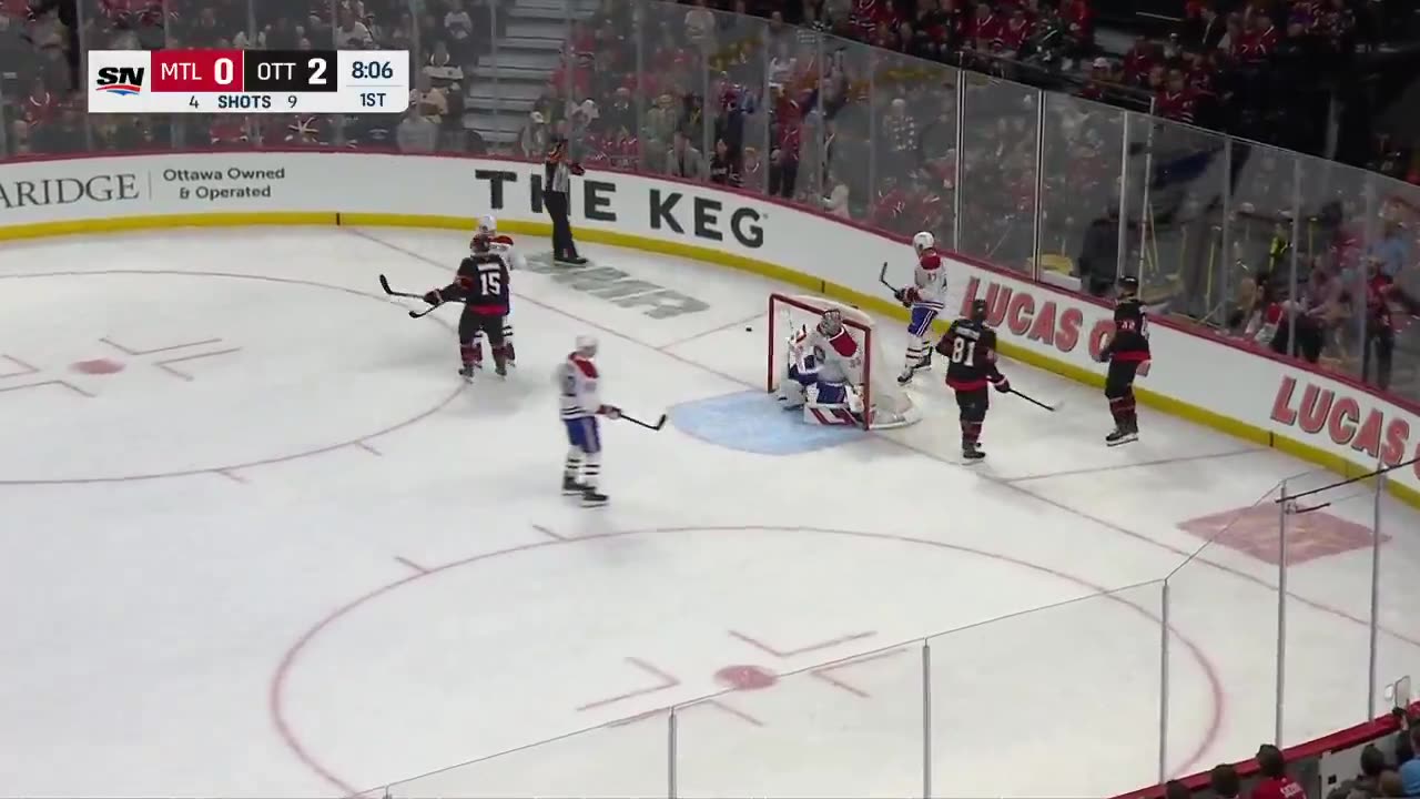 NHL Things are really heating up between the @Senators and the @CanadiensMTL ๐ฅ