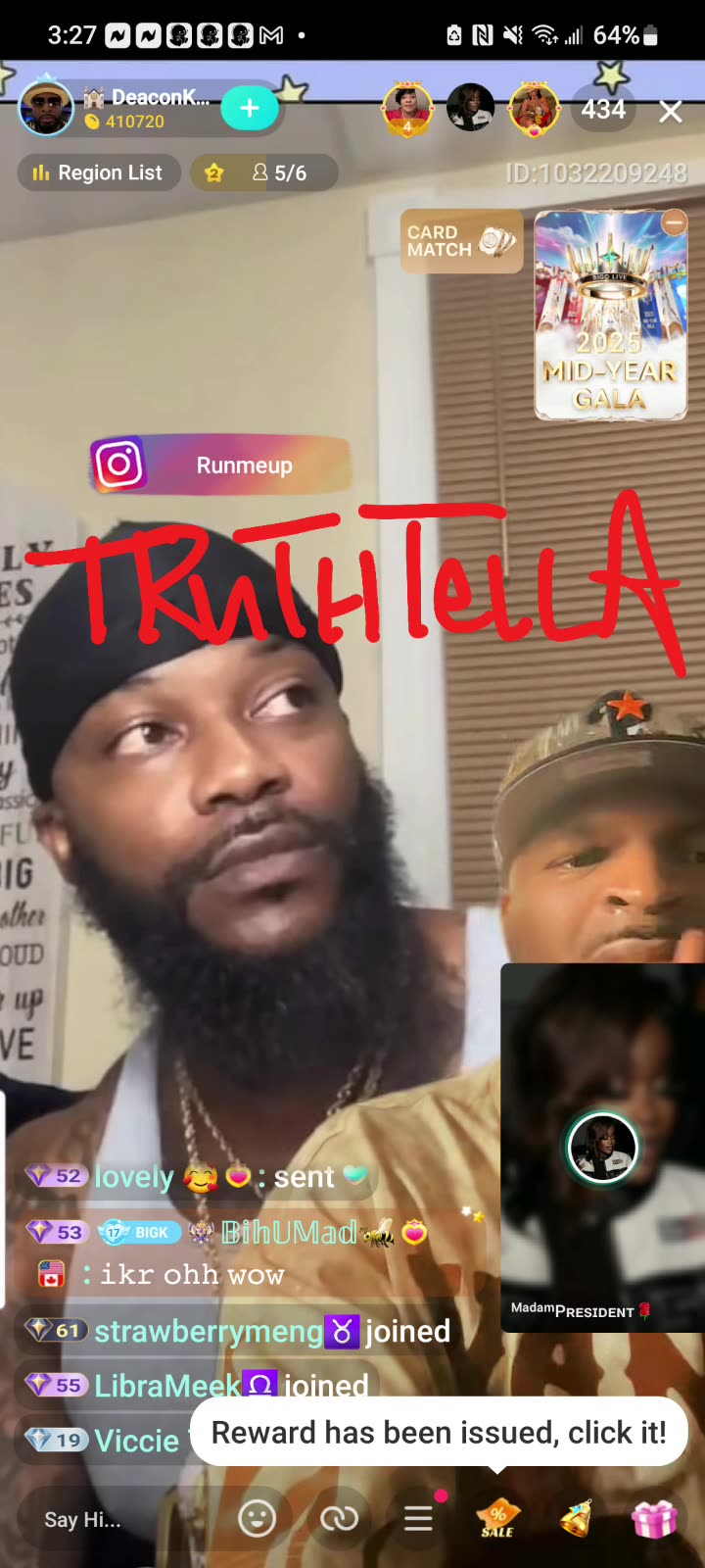 MADAM LO EXPLAINS PROCEDURE & ASKS GOOFBALL JAMAL FOR A PRAYER