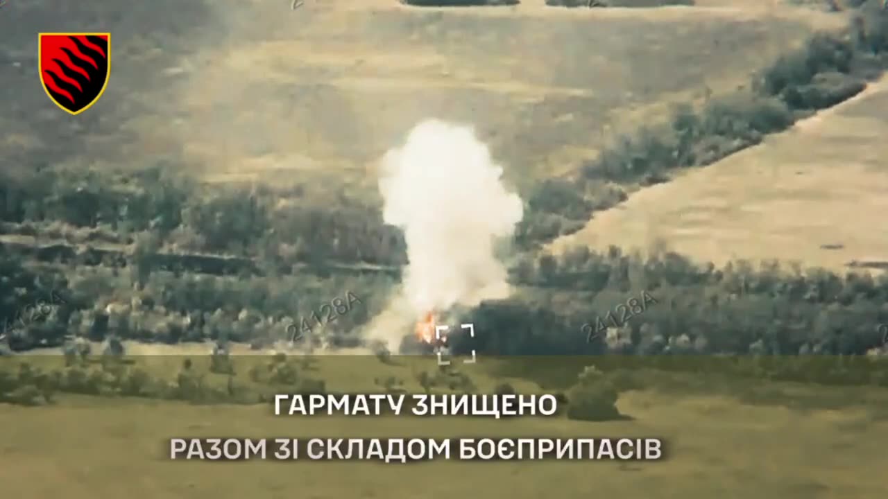 π₯ Counter-battery fire by the 55th Artillery Brigade of the Ukrainian Armed Forces.