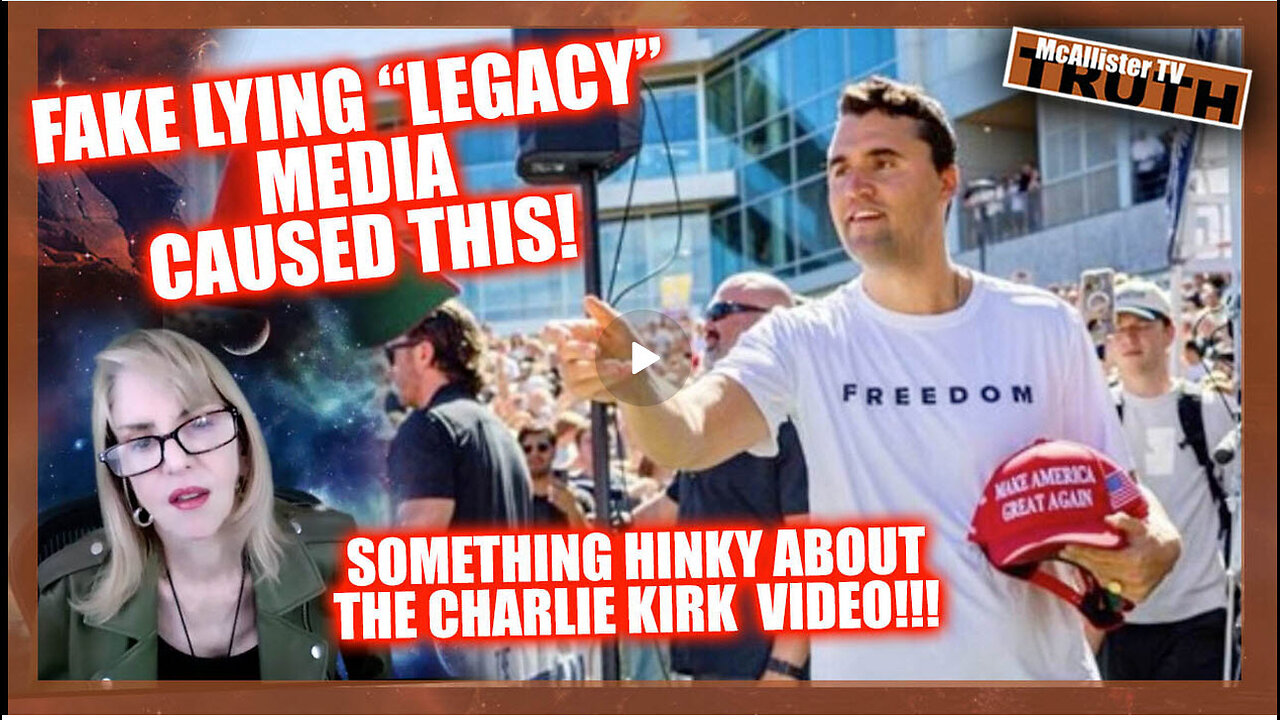 FAKE NEWS DID THIS! SOMETHING OFF ABOUT THE VIDEO! SICKO LIBTARDS FAFO! THE PARTY OF DEATH!