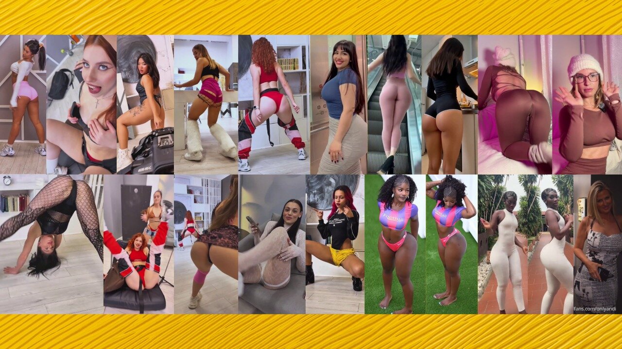 Ass compilation - Big bank tiktok challenge ❤️‍ClipchampGirls 2025