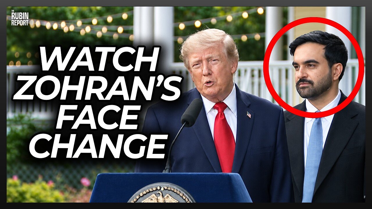 Watch Zohran’s Face Change When Trump Says This About Him in Front of the Press thumbnail