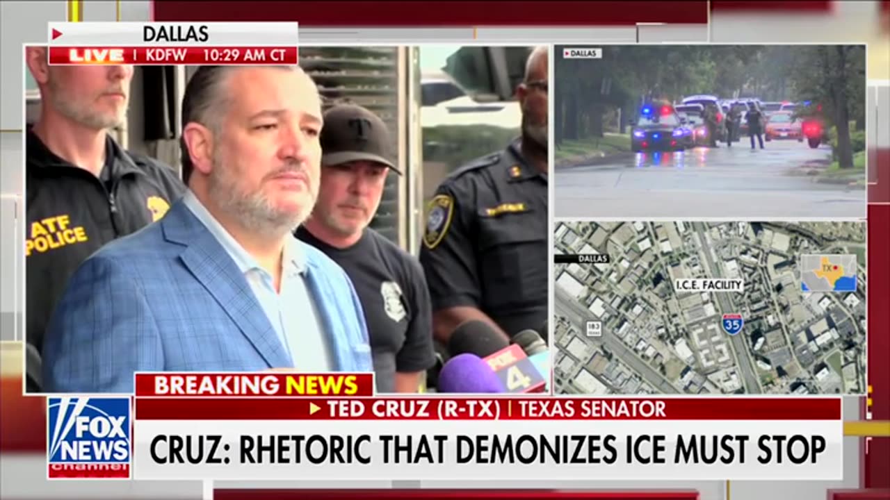 Ted Cruz Calls On Politicians To Quit Using Demonizing Rhetoric Against ICE