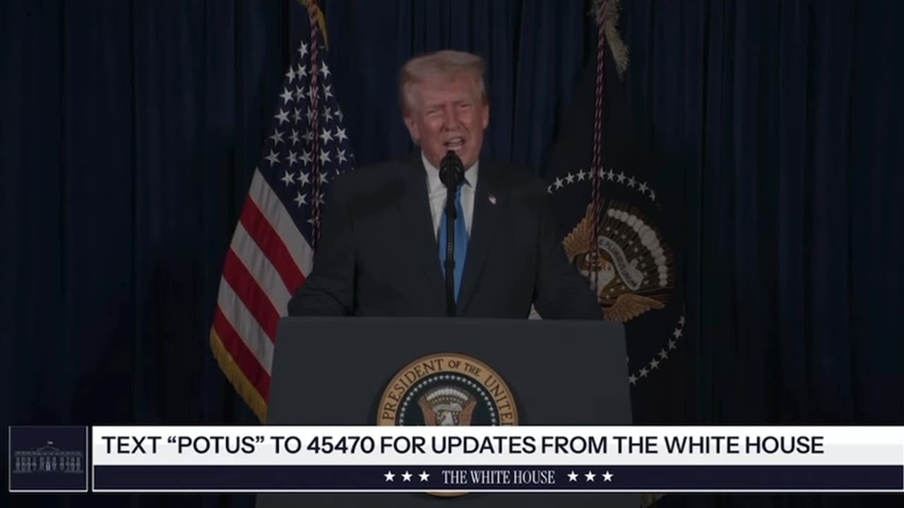 Trump gives an update after todays act of terror,
