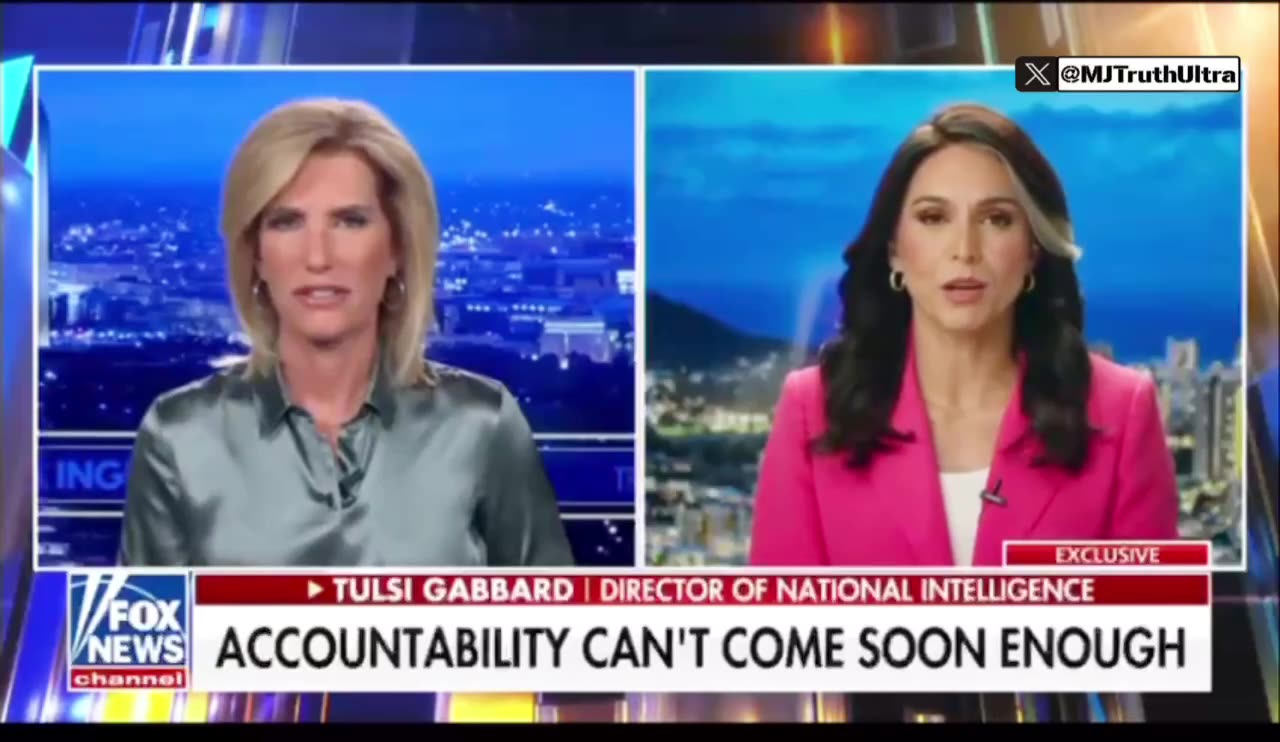 DNI Tulsi Gabbard confirms the DOJ is requesting more documents in its Grand Jury Probe