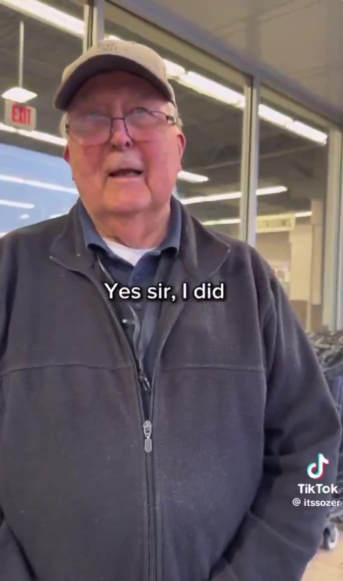 God bless him