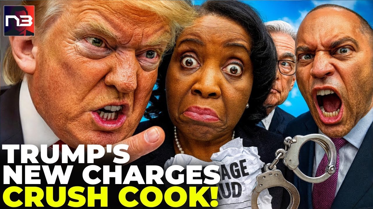 BREAKING: Lisa Cook Hit with DEVASTATING New Charges – Trumps DOJ Just Changed EVERYTHING!