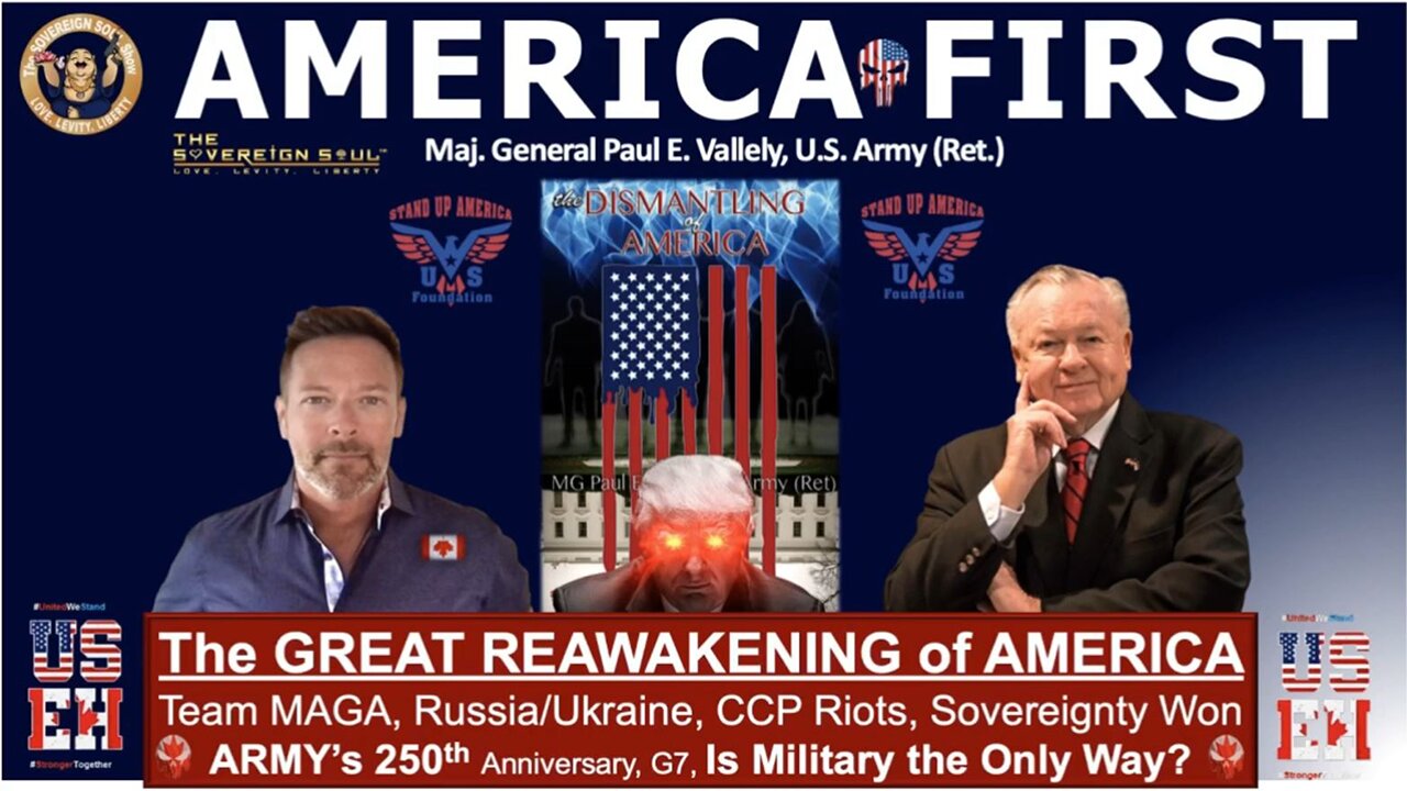Brad Wozny BIG Intel June 14: [DS] No Kings Riots, Army Bday, Military Only Way?