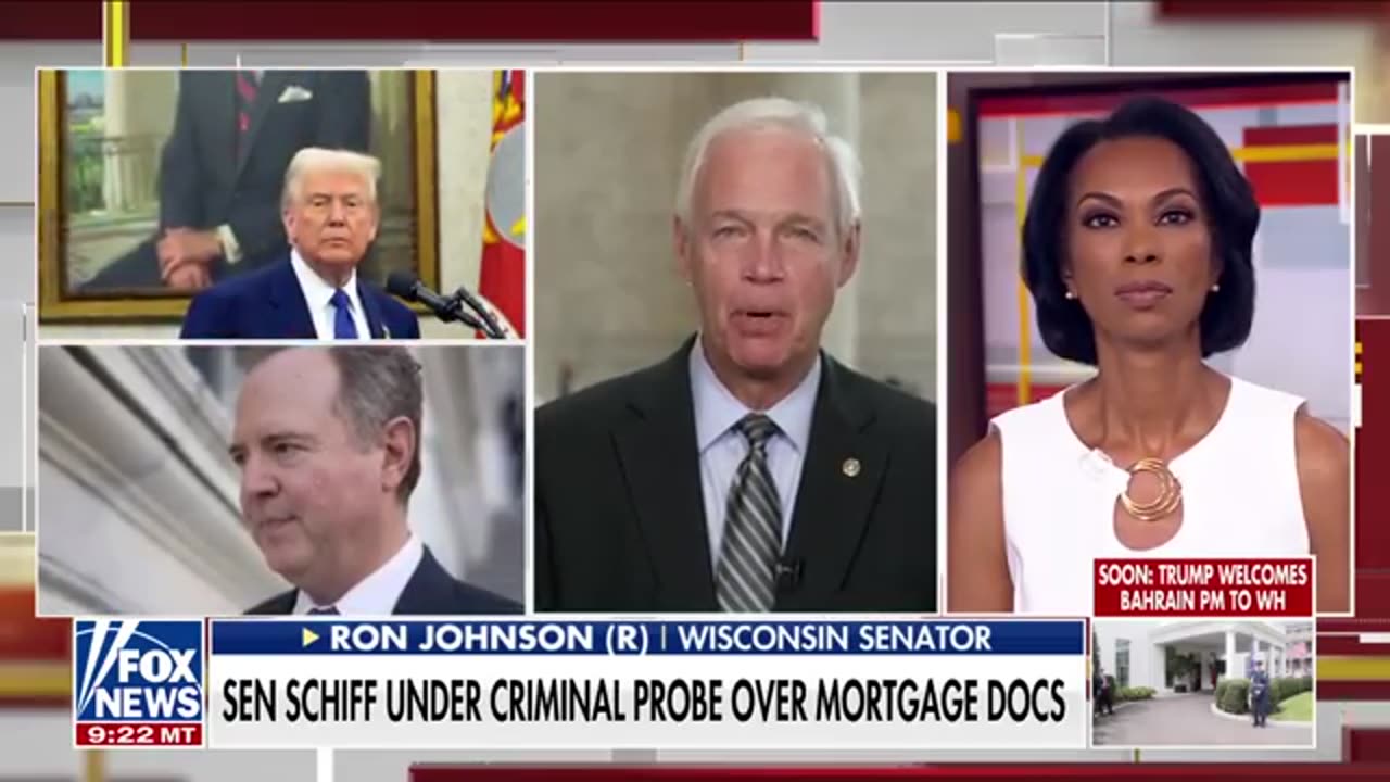 Schiff evaded key point in mortgage fraud defense, says Sen. Ron Johnson