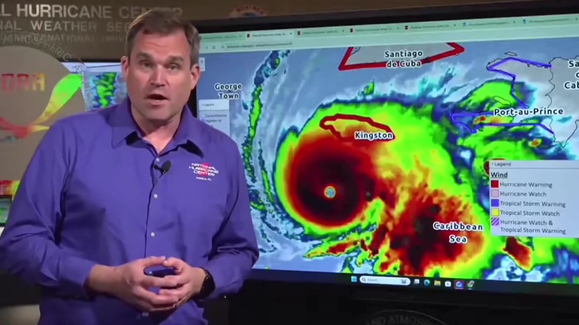 NHC warns of catastrophic impacts as Hurricane Melissa nears Jamaica