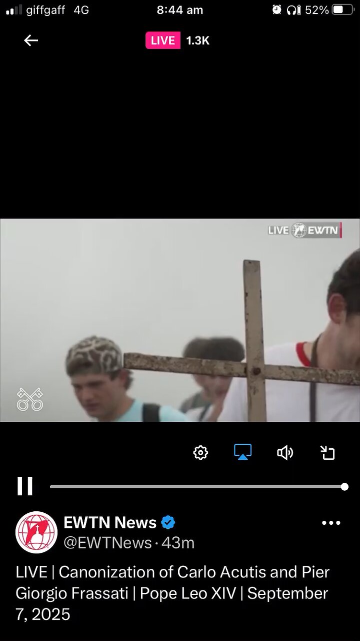 EWTN : Giorgio Frassati is a saint 07/09/2025