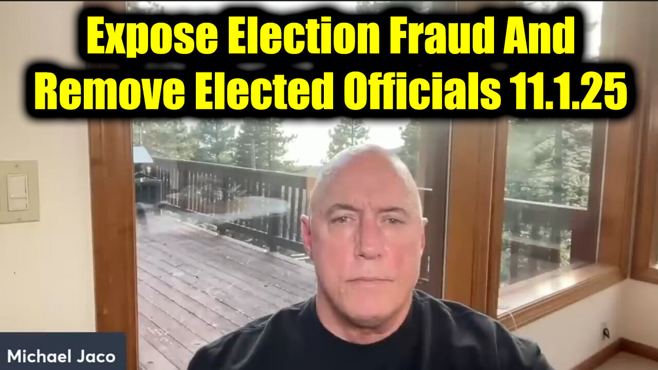 Michael Jaco Update Nov 1: Expose Election Fraud...