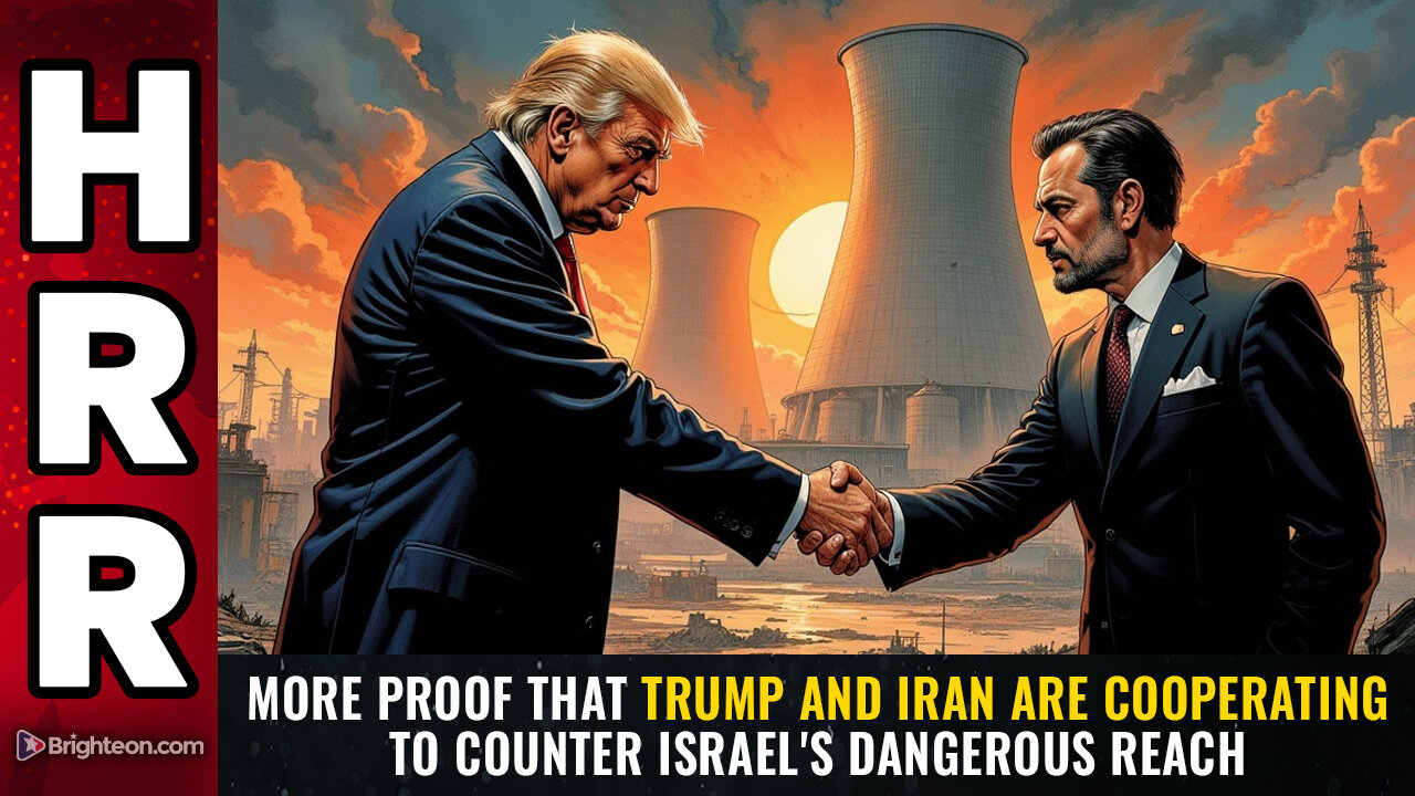 MORE PROOF that Trump and Iran are cooperating to counter Israels dangerous reach