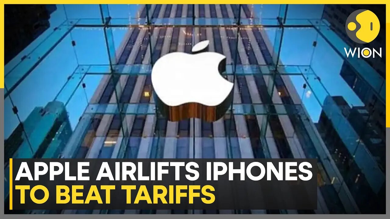 Apple Airlifts 1.5 Million iPhone From India Amid Tariff Fears | World News