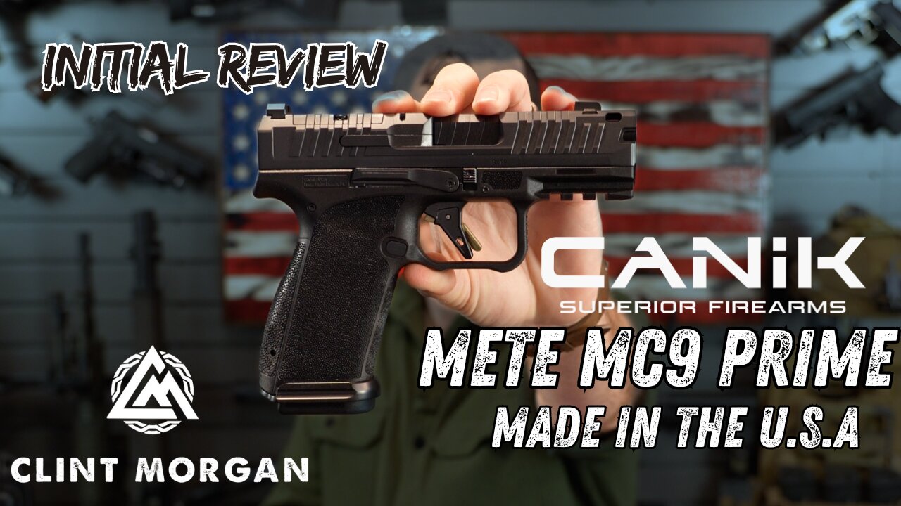 Caniks First USA Made Pistol! The Mete MC9 Prime