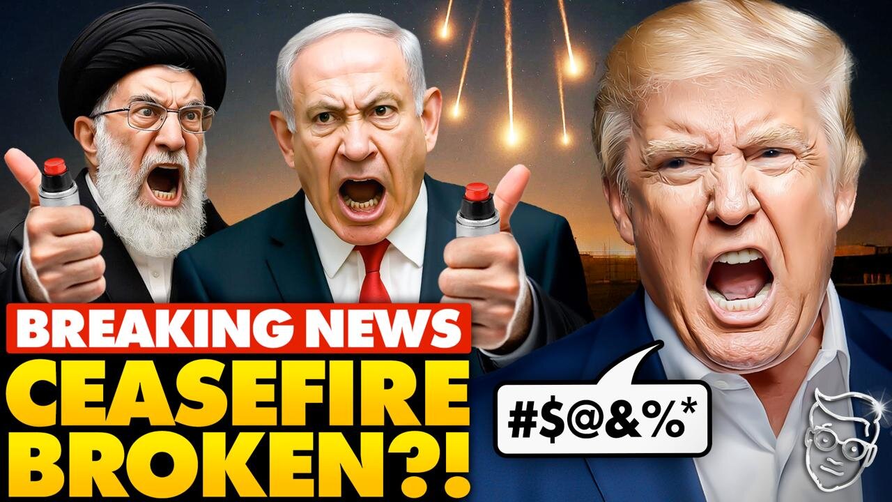 FURIOUS Trump Drops F-BOMB on Live-TV | Rages at Israel, Iran For Attacks After Peace Deal: F***🤬