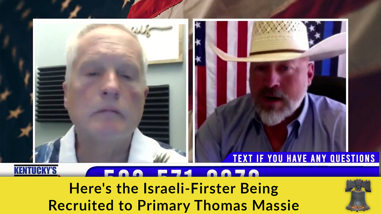 Heres the Israeli-Firster Being Recruited to Primary Thomas Massie