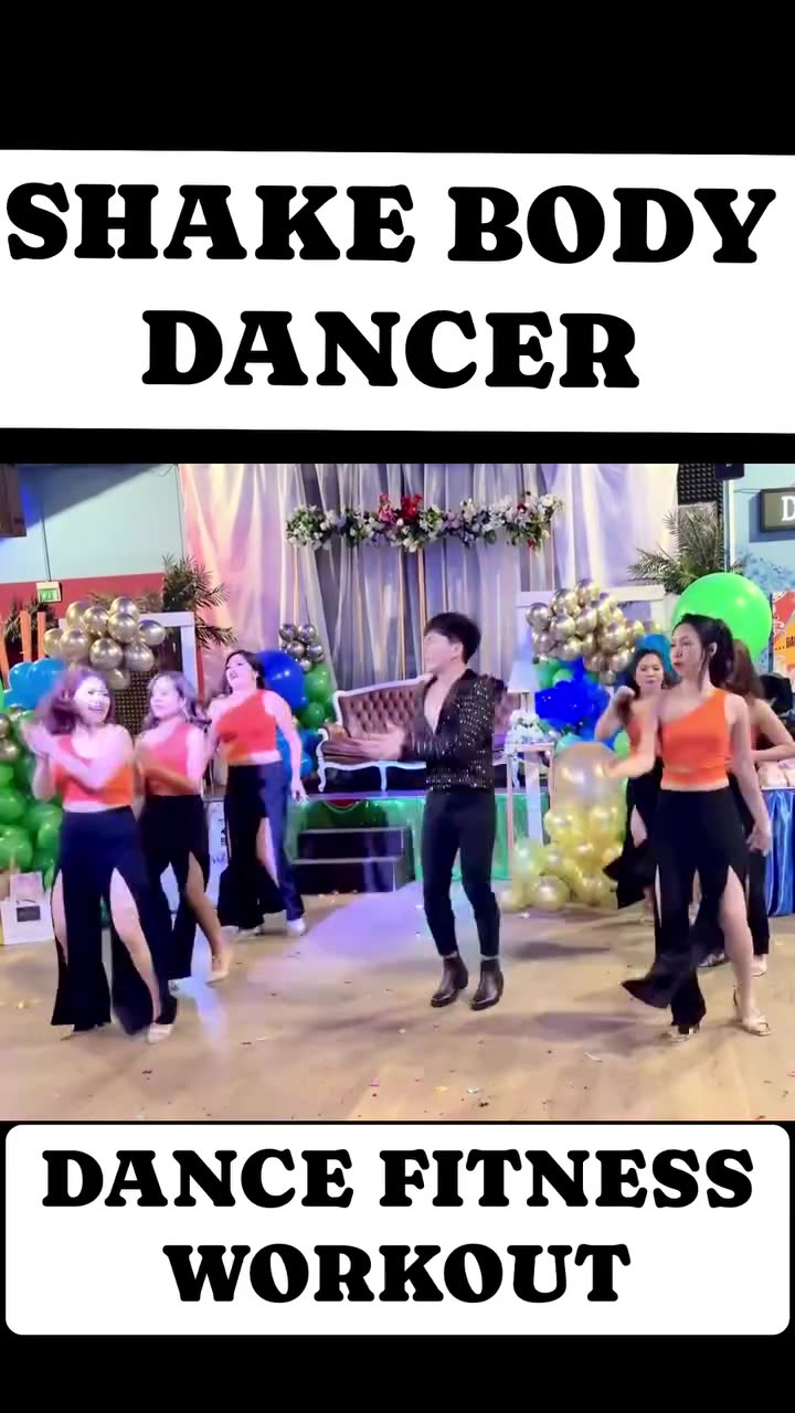 Viral body shake dance! Fitness dance! Plz watch
