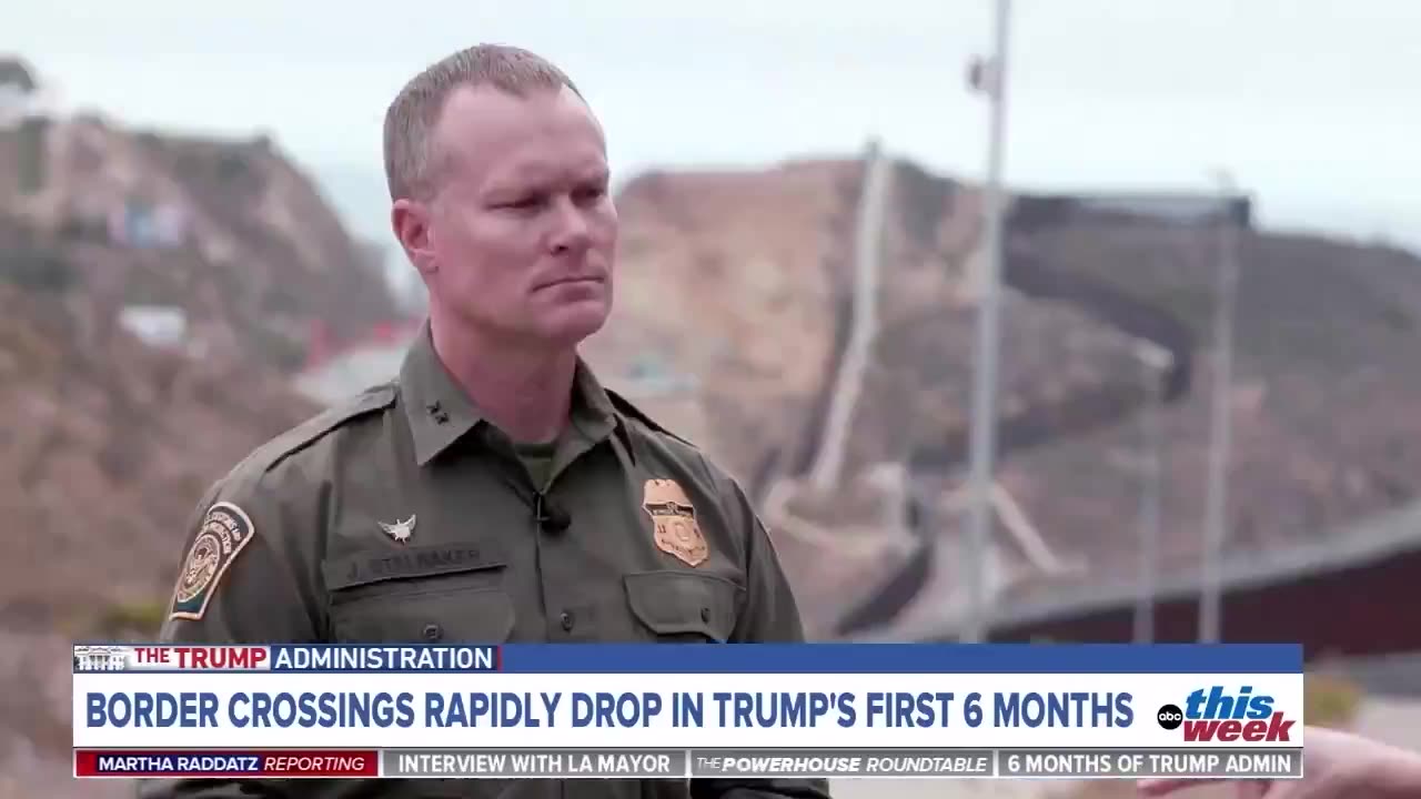 ABC reports on falling illegal immigration numbers under PDJTs secured border