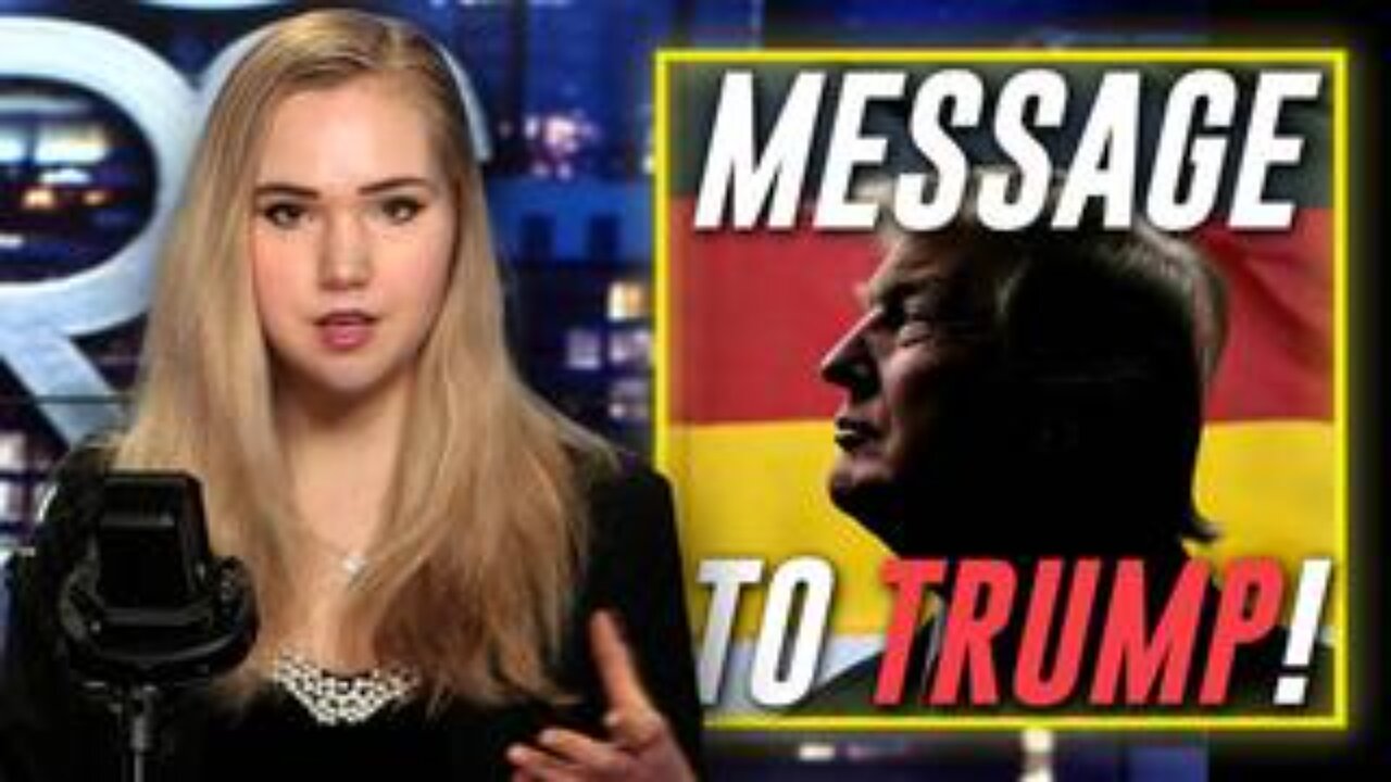 Top German Journalist Naomi Seibt Ask President Trump For Political Asylum!