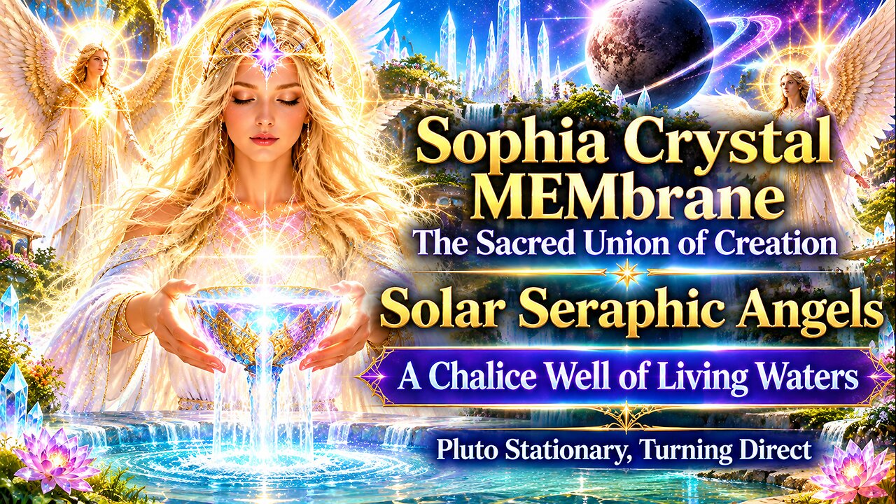 The Sacred Union of Creation 🕉 Pluto Direct 🕉 Sophia Crystal MEMbrane ...
