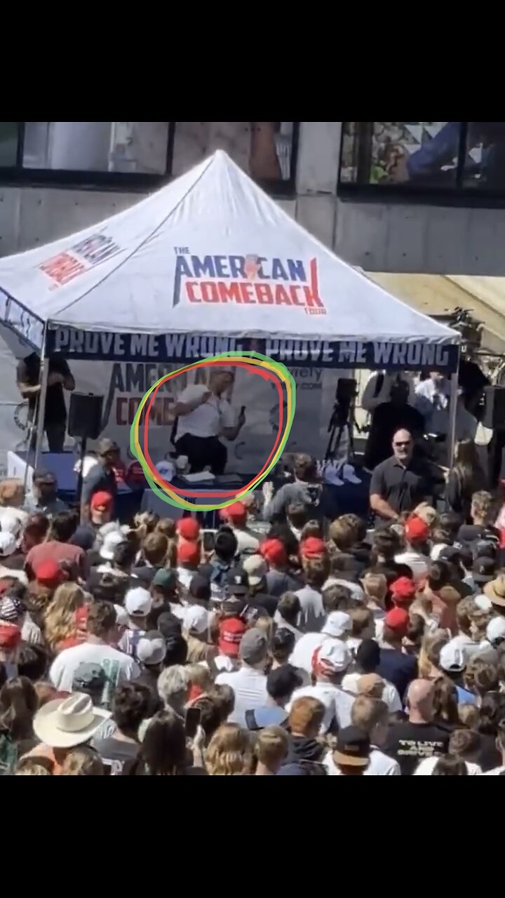 TPUSA CEO CHARLIE KIRK🙏🎪👨💻📸SHOT AT CAMPUS EVENT IN UTAH👨💻🎪🥷💫