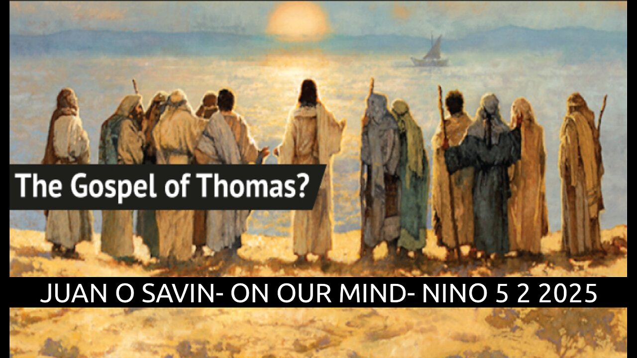 JUAN O SAVIN- ON OUR MIND with Q & A- NINO 5 2 2025