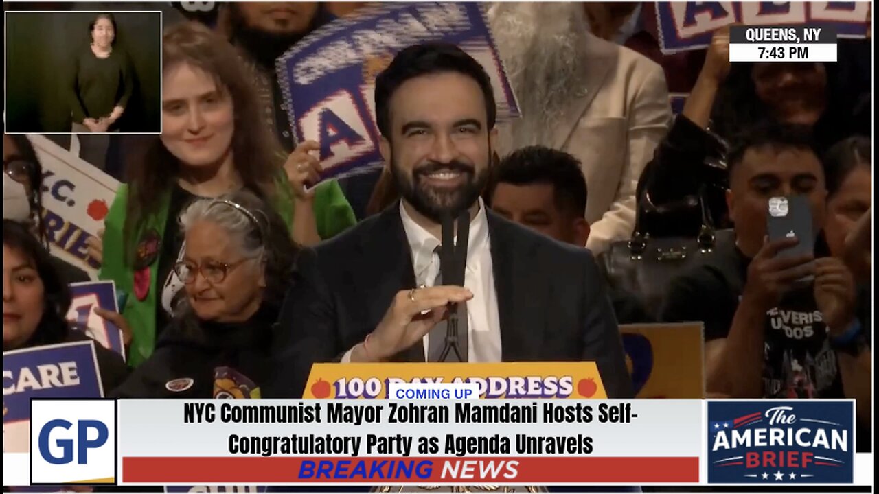 NYC Communist Mayor Zohran Mamdani Hosts Self-Congratulatory Party as Agenda Unravels