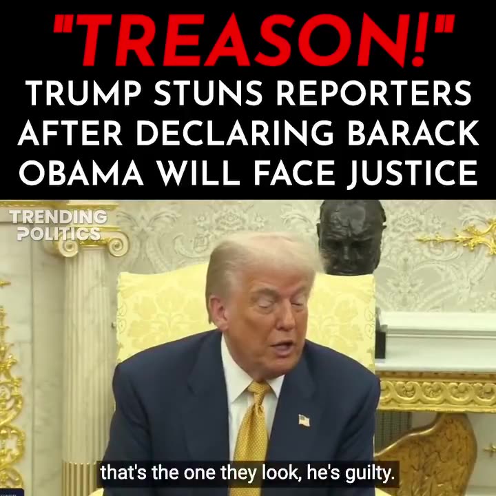 Barack Obama Will Face Justice
