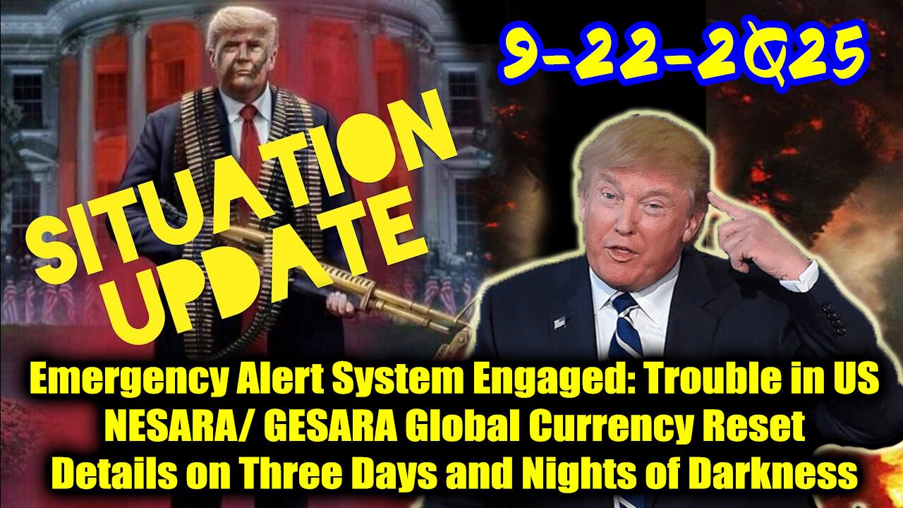 Situation Update 9.21.25 - Trumps Executive Orders, GITMO Update; Trumps Global Military Alliance