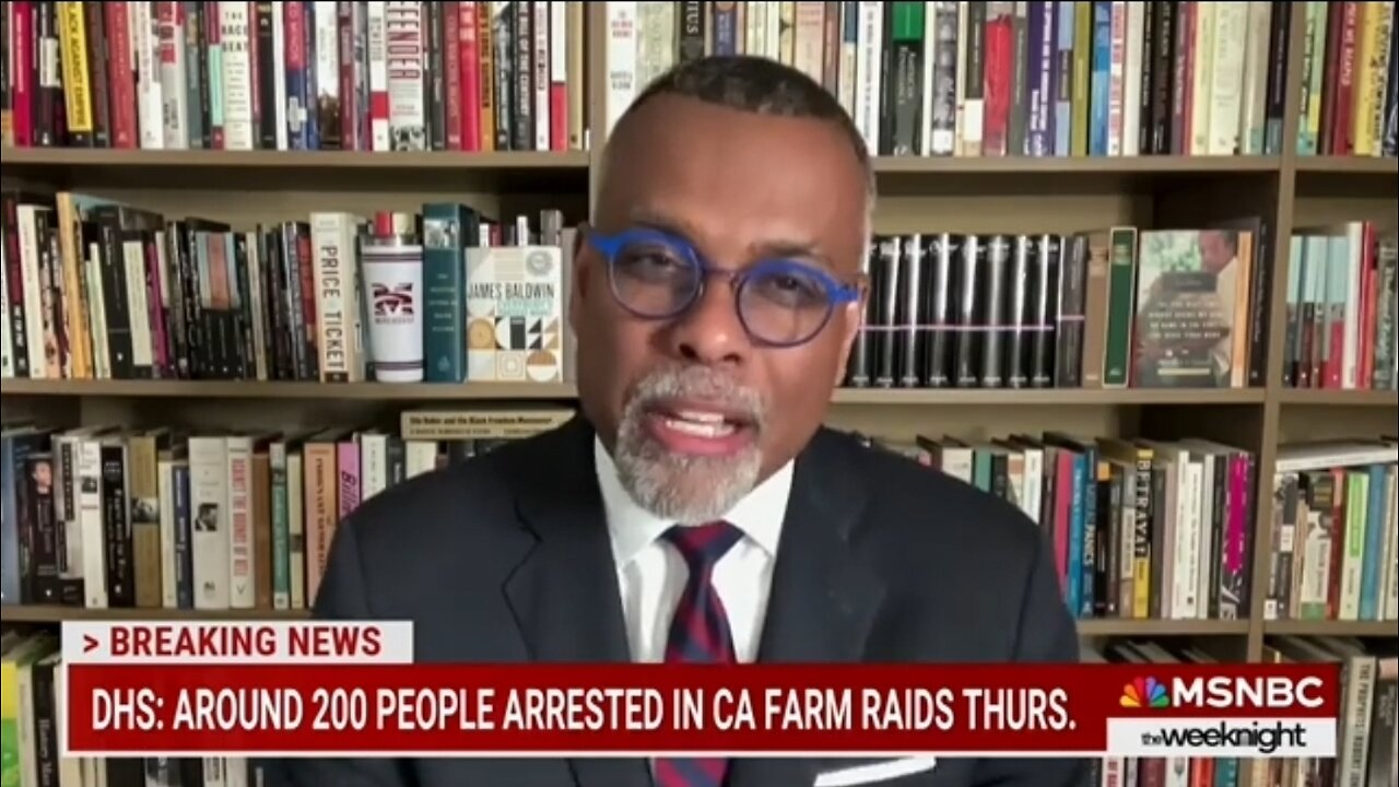 Professor Glaude Claims ICEs Goal Is To Make America White Again