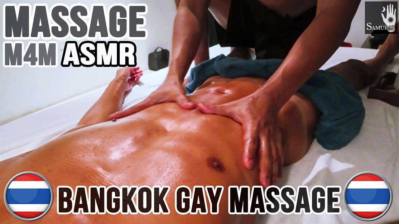 Massage ASMR 4K | Thai Oil Massage with Phon / Thailand