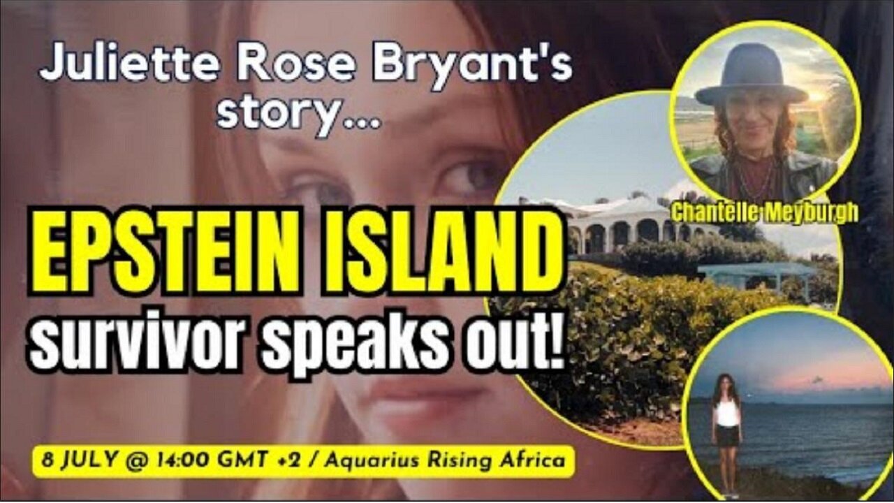 Juliette Rose Bryants story... Epstein Island survivor speaks out (7.08.25)