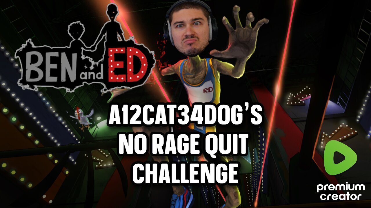Part 2 of a12cat34dogs Ben and Ed No Rage Quit Challenge!