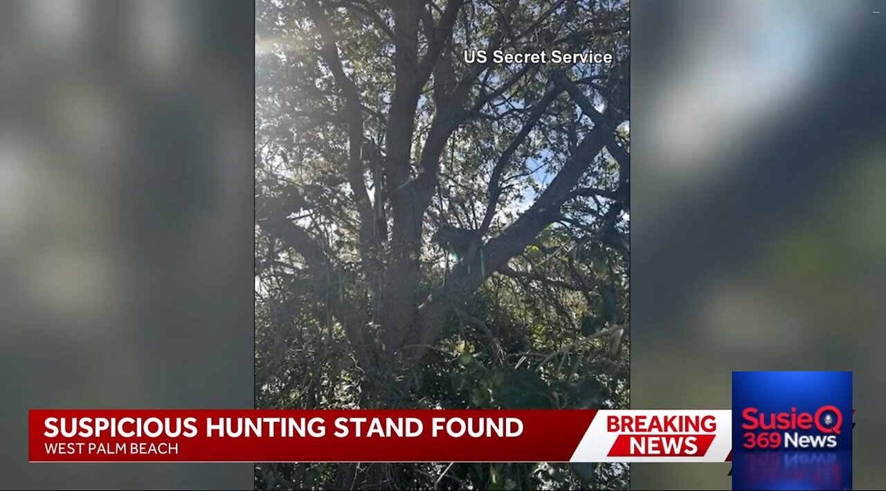Secret Service finds hunting stand prior to President Donald Trumps arrival
