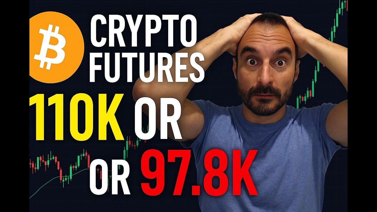 Bitcoin to $110K OR Collapse to $97.8K?! 😱 | War, Liquidity & Futures WARNING