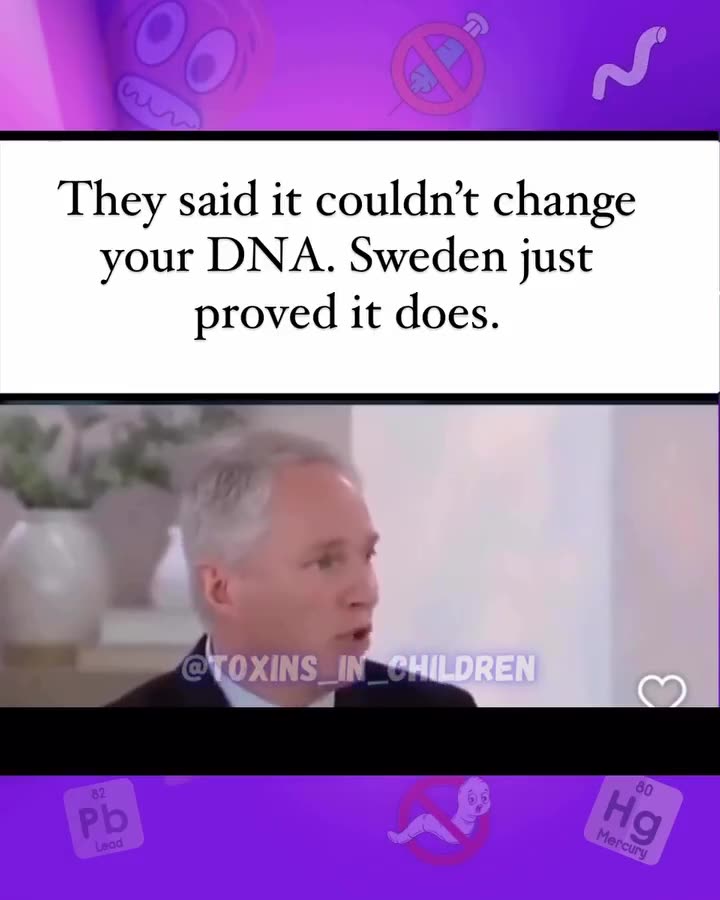 They lied. It can change your DNA