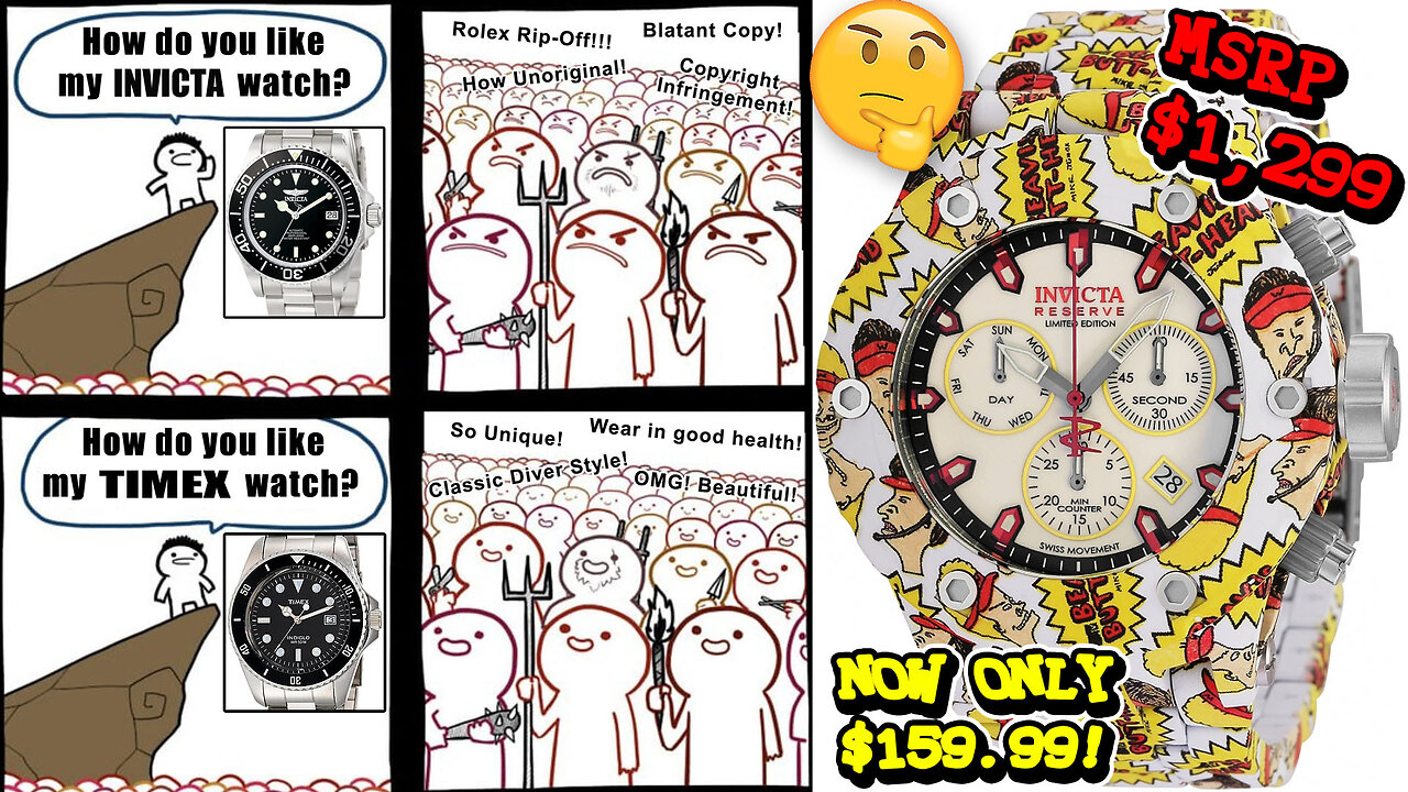 How Invicta Became the MOST HATED Watch Company 🤬🤦‍♂️⌚🤢🤮
