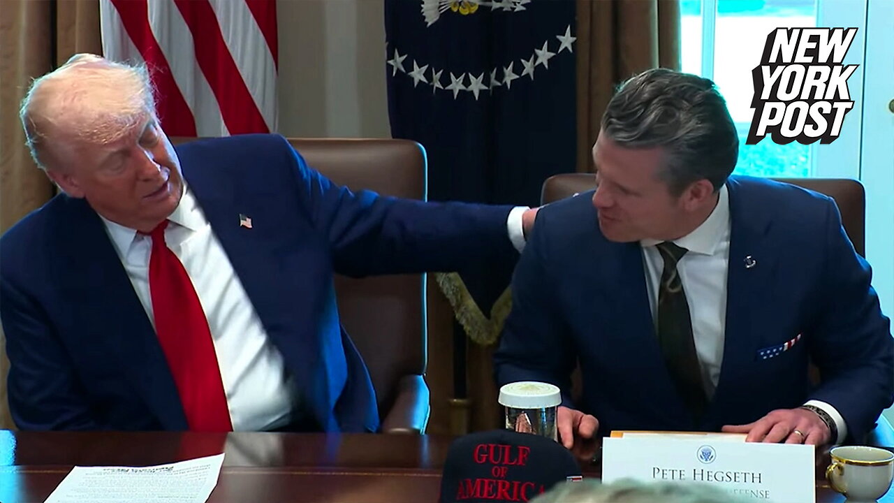 Trump makes fun of Hegseth during cabinet meeting: My least controversial person
