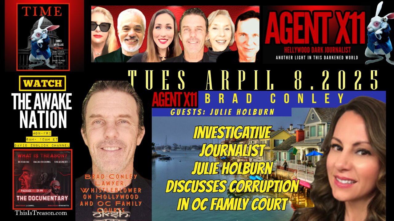 AGENT X: EP 180: BRAD CONLEY AND JULIE HOLBURN