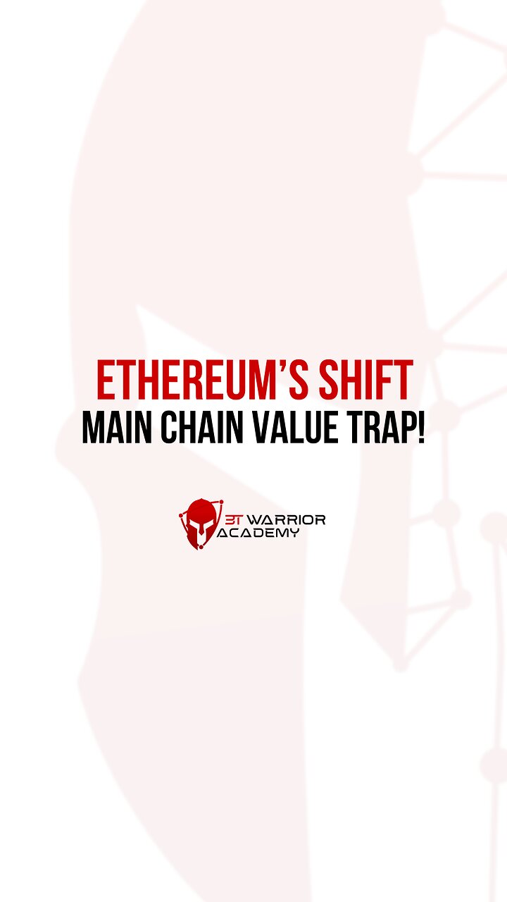 Ethereums SHIFT: Main Chain Value TRAP!