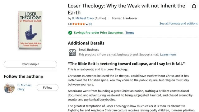 I’m driven by the Southern Baptist mission — to make the Will of Christ supreme in our culture