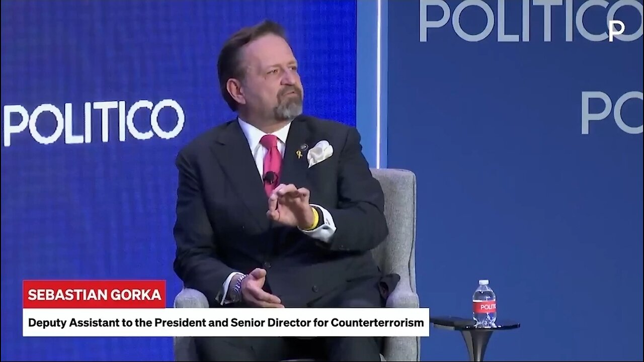 Sebastian Gorka Lets A Leftist Audience Member Have It
