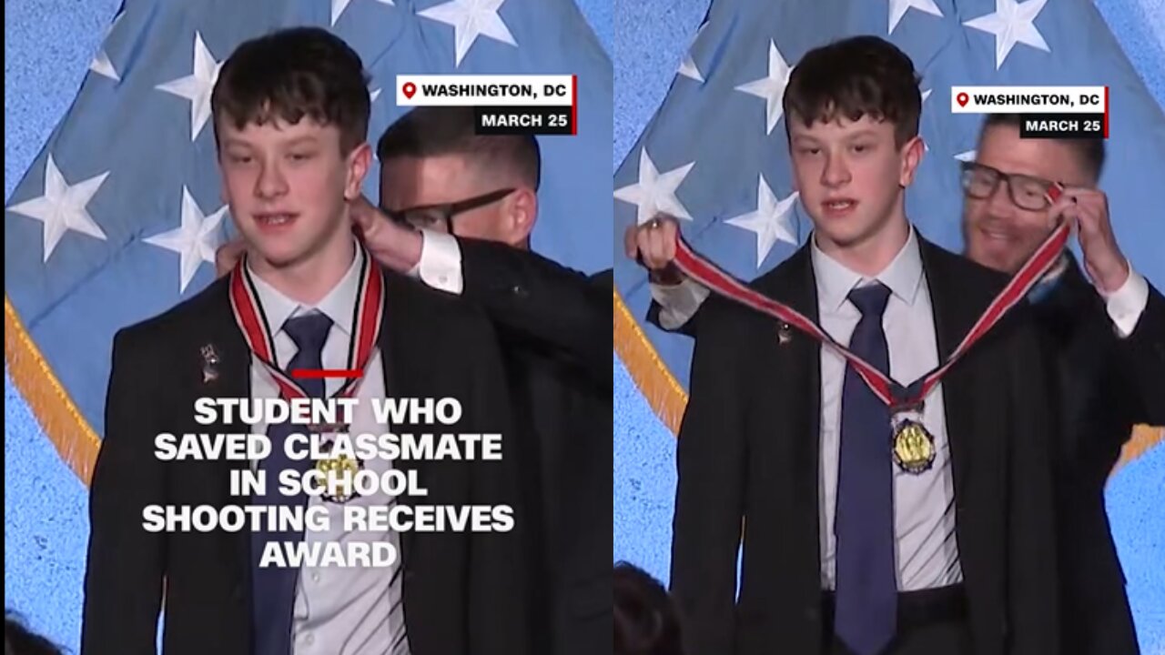 Student Who Saved Classmate In School Shooting Receives Award