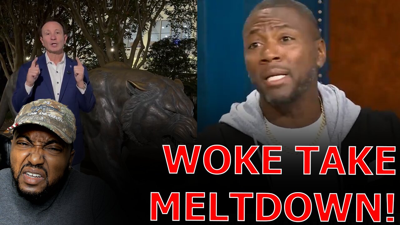 WOKE Black Race Hustler MELTS DOWN On ESPN Over GOP Governor Erecting Charlie Kirk Statue On LSU!