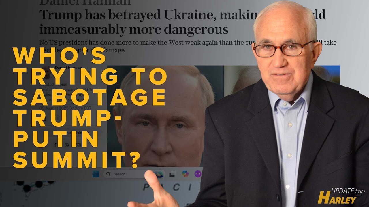 šHarley Schlanger: Whos Trying to Sabotage Trump-Putin Summitā