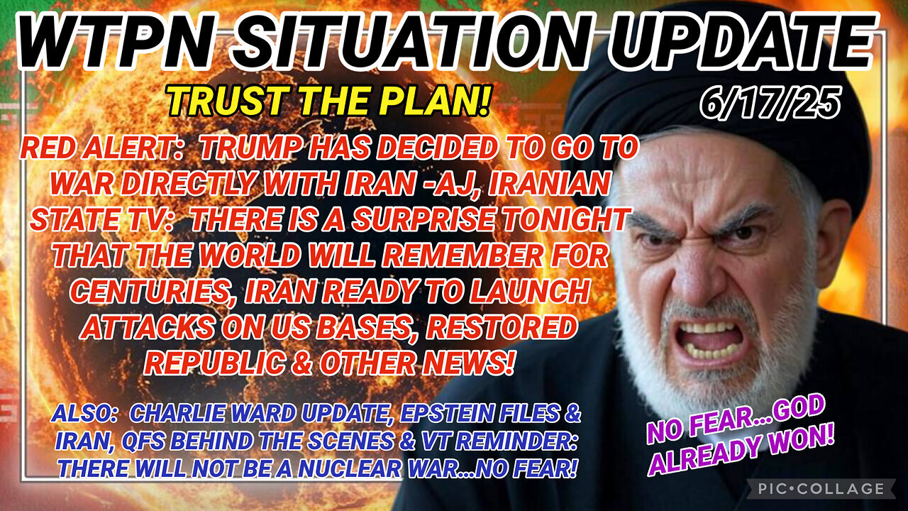 WTPN ~ Judy Byington ~ Situation Update ~ 6-17-25 ~ Trump Return ~ Restored Republic via a GCR